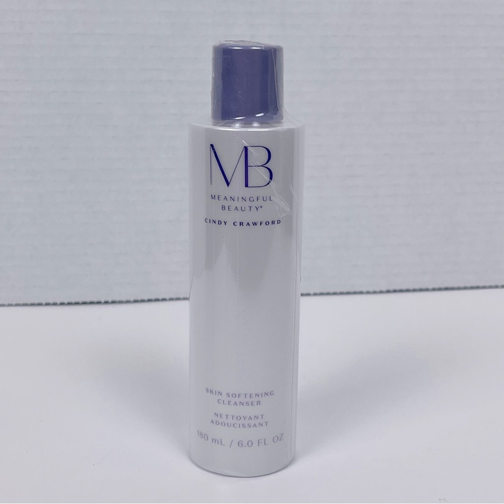 New Meaningful Beauty Cindy Crawford Skin Softening Cleanser 6 OZ /180 ml